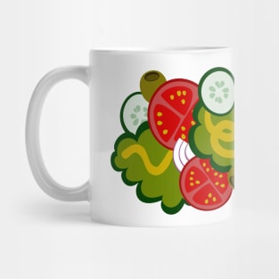 Green Salad Mug